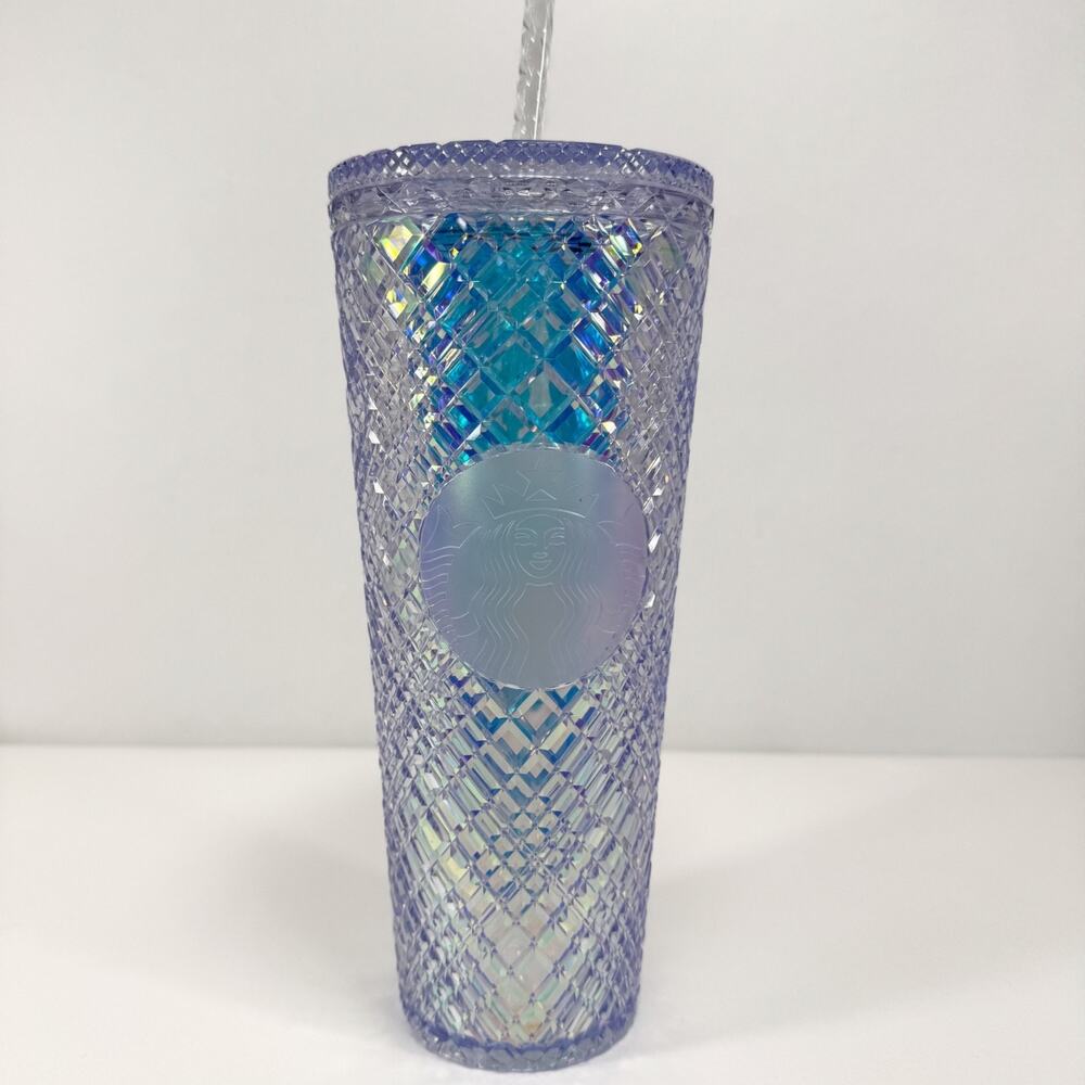 Starbucks Holiday 2022 Limited Iridescent Unicorn Jewel Tumbler Venti 24oz NEW